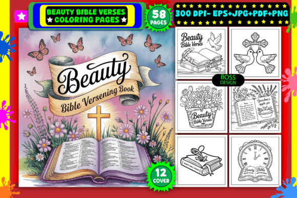 Beauty Bible Verses Coloring Pages & Coloring Pages Amp
