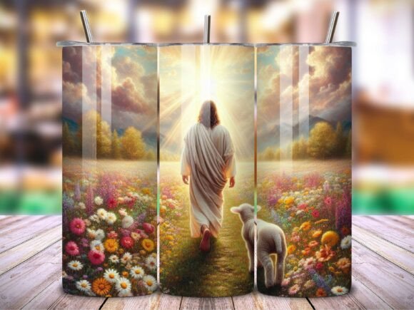 Christian 20oz Tumbler Wrap PNG V.1 for Tumbler Wraps