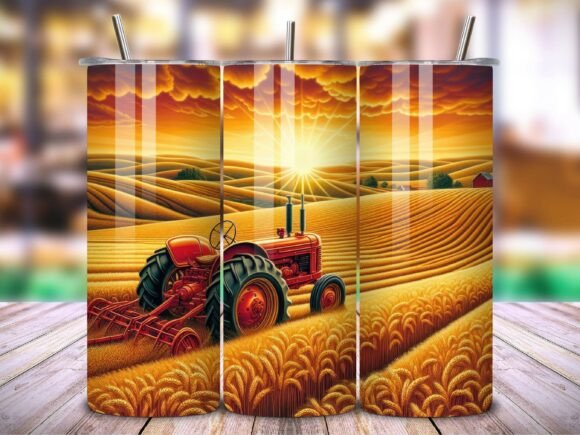 Farm Raising Jesus 20oz Tumbler Wrap V.2