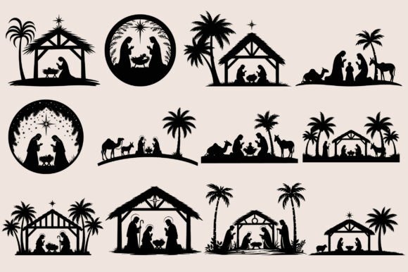 Nativity SVG & Laser Engraving for Handmade Holidays