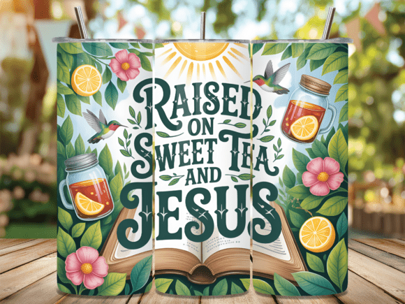 Sweet Tea Jesus Christian Tumbler Wrap