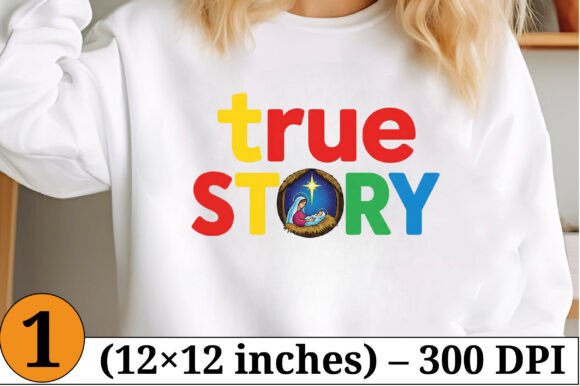 True Story Christian Christmas Illustrations